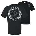 thumbnail image 1 of Father and Daughter Best Friends for Life FRONT AND BACK Mens T-shirts , Black, Medium, 1 of 5