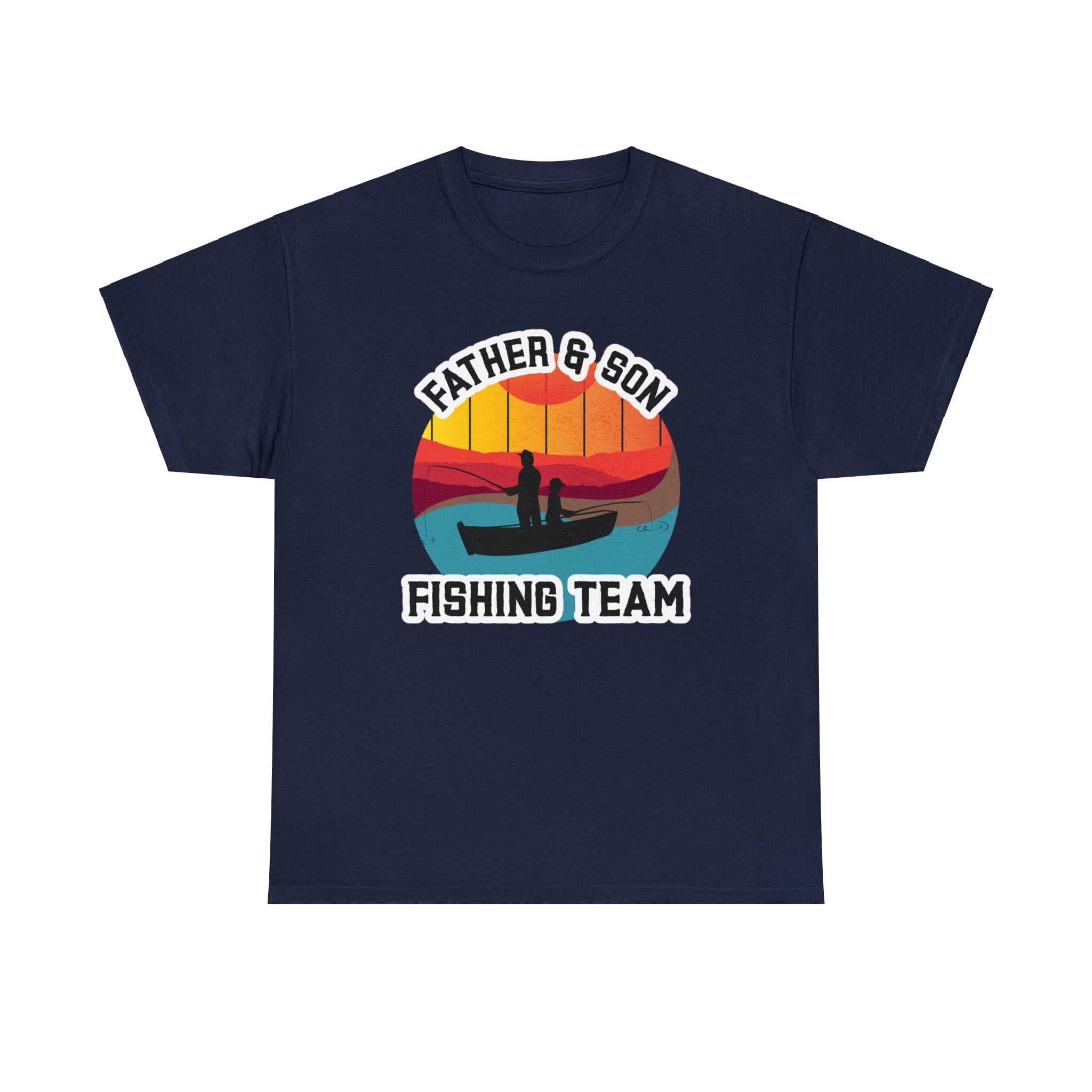 Father and Son Fishing Team Father's Day T-shirt 