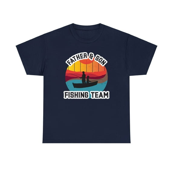Father and Son Fishing Team Father's Day T-shirt
