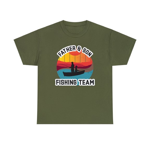 Father and Son Fishing Team Father's Day T-shirt