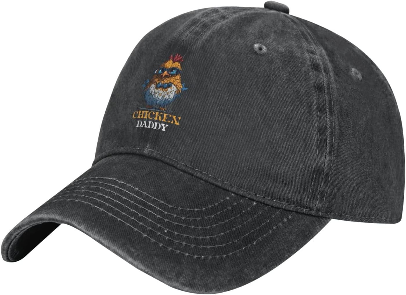Father of The Chicken Coop Womens Ball Cap Chicken Daddy Cool Cap for