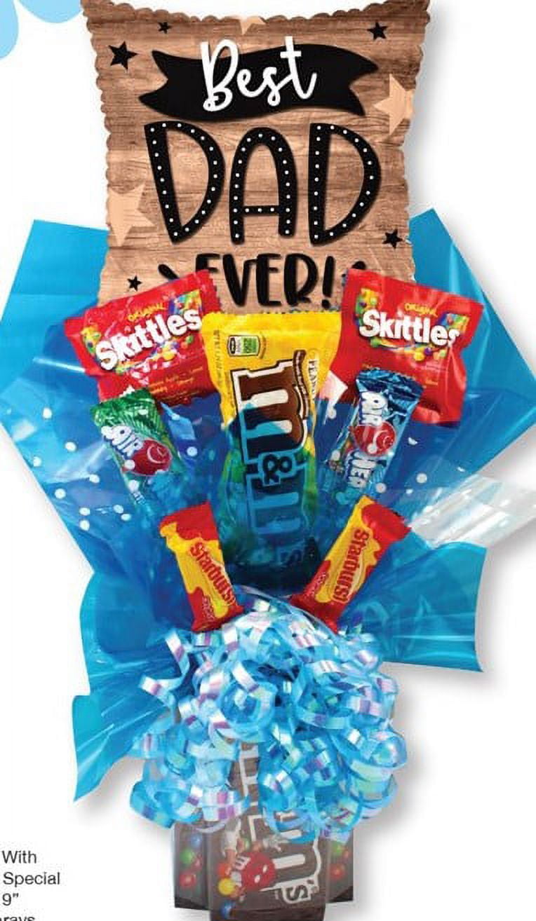 Father's Day All Edible M&M Candyblossom Bouquet