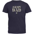 thumbnail image 1 of Father's Day Army Dad Navy Adult T-Shirt - Large, 1 of 1