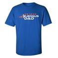 thumbnail image 1 of Father's Day Badass Bonus Dad Short Sleeve T-Shirt-Royal-xxxl, 1 of 4