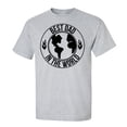 thumbnail image 1 of Father's Day Best DAD in The World Short Sleeve T-Shirt-Sports Gray-Small, 1 of 4