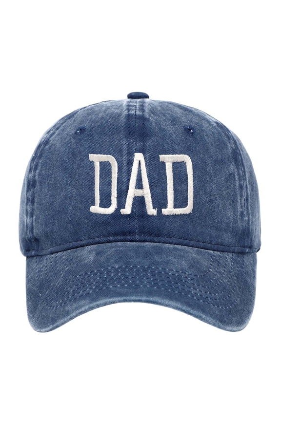 Father's Day DAD Embroidered Printed Baseball Cap Vintage To Make Old Cap