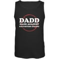 thumbnail image 1 of Father's Day DADD Dads Against Daughters Dating Black Adult Tank Top - 2X-Large, 1 of 1