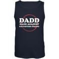 thumbnail image 1 of Father's Day DADD Dads Against Daughters Dating Navy Adult Tank Top - 2X-Large, 1 of 1