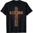 thumbnail image 1 of Father's Day Dad Husband Blessed Dad Christian T-Shirt, 1 of 5