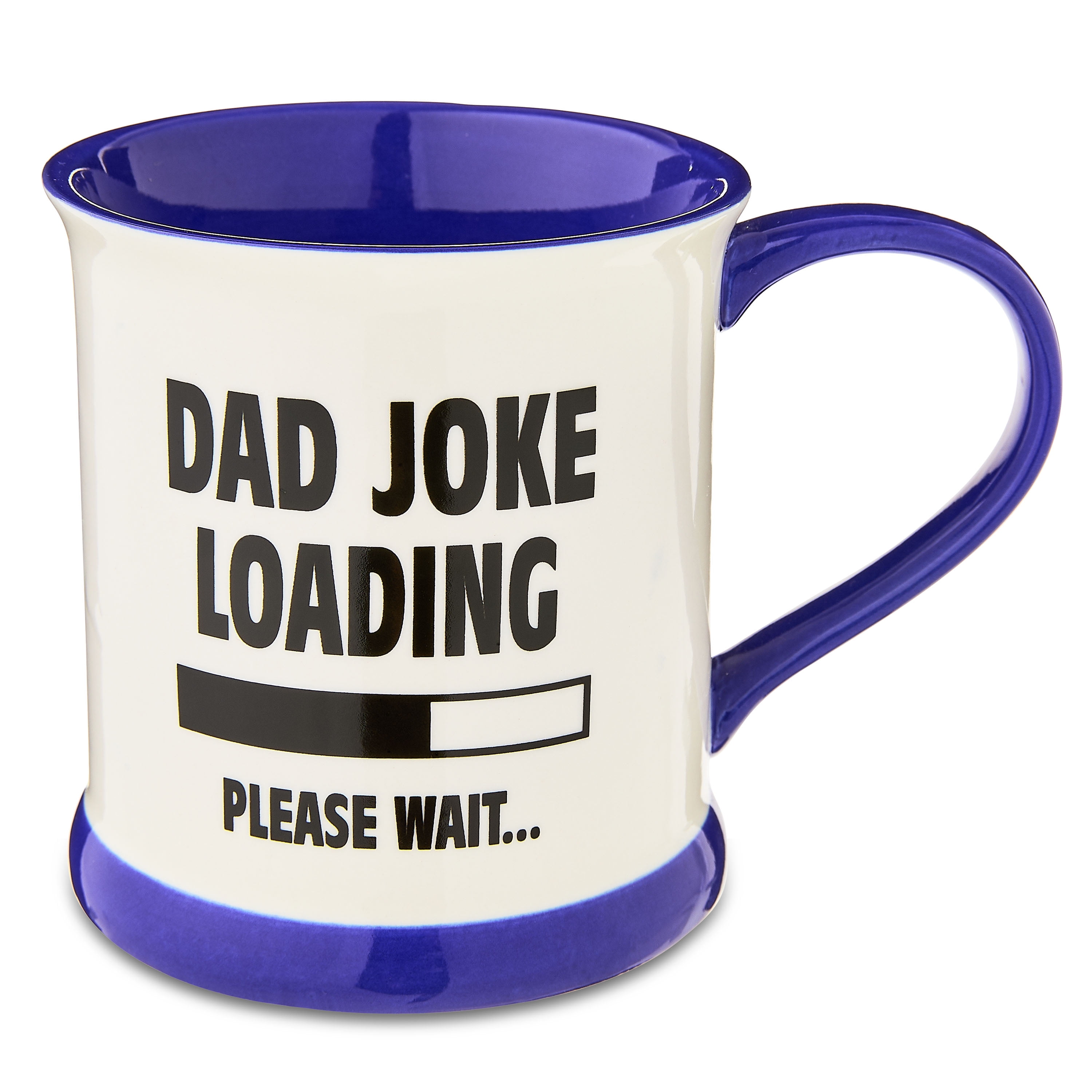 Father's Day Dad Joke Loading White Ceramic Mug, 18 oz, by Way To