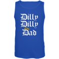 thumbnail image 1 of Father's Day Dilly Dilly Dad Mens Tank Top Royal MD, 1 of 1