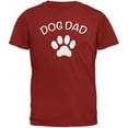 thumbnail image 1 of Father's Day Dog Dad Cardinal Red Adult T-Shirt, 1 of 1