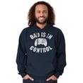 thumbnail image 1 of Father's Day Gamer Dad is in Control Men's Big & Tall Graphic Hoodie Brisco Brands 4X, 1 of 5