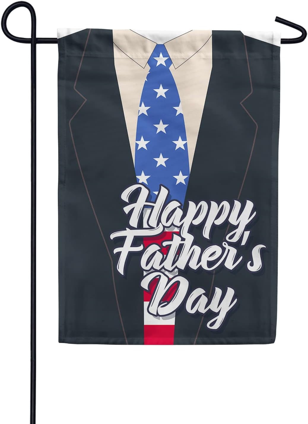 Father's Day Garden Flag - Patriotic Dad - World's Best Dad - Happy ...