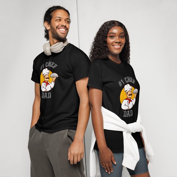 Father's Day Gift - Birthday Gift - DryBlend® T-Shirt - '#1 Chef' (S)