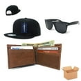 thumbnail image 1 of Father's Day Gift Set for Men Dad Baseball Dad Cap Leather Wallet Sunglasses, 1 of 7