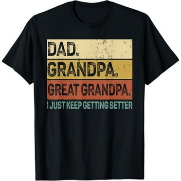 Father's Day Gift from Grandkids Dad Grandpa Great Grandpa T-Shirt