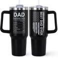 thumbnail image 1 of Father‘s Day Gifts For Dad From Daughter, Son,Wife 40oz Tumbler with Handle and Straw Lid Dad Birthday Gift|New Dad Gifts|Grandpa Gifts|Gifts for Grandpa|Dad Gifts Stainless Steel |Best Dad, 1 of 6