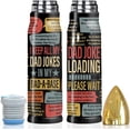 thumbnail image 1 of Father''s Day Gifts for Dad from Daughter Son Wife - Dad Gifts - Birthday Gifts for Dad Step Dad Father in Law Husband Him, Gifts for Men - Dad Jokes Bullet Tumbler 17oz, 1 of 6