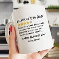 thumbnail image 1 of Father's Day Gifts - Excellent Dog Dad Mug, Happy Father's Day - Gift For Dad, Dad Mug - Personalized Mug, 1 of 5