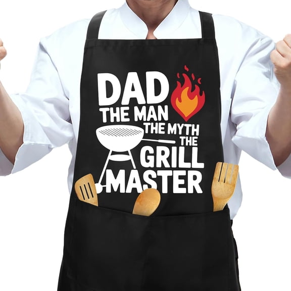 Father’s Day Gifts, Gifts for Dad Father Daddy Papa Bbq Kitchen Cooking Chef Apron fathers Day Birthday Christmas Presents Ideas from Son Daughter