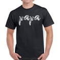 thumbnail image 1 of Father's Day Gifts Shirt For Men Papa Best Funny Print S M L XL 2XL 3XL 4XL 5XL Graphic Tops Tee, 1 of 2