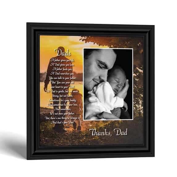 Dad Gifts from Son Picture Frame, Sentimental Father's Day Keepsake