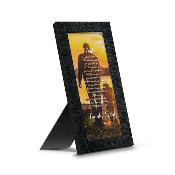 Father's Day Gifts from Son or Daughter, Picture Frames Gifts for Dad on Fathers Day, Christmas, or Birthday, Father of the Bride Gifts, Best Dad Gifts, Bonus Dad Gifts 7353CH