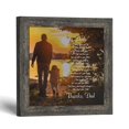 thumbnail image 1 of Sentimental Fathers Day Gift Picture Frame, Dad Poem Keepsake, 1 of 8