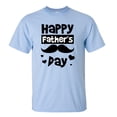 thumbnail image 1 of Father's Day Happy Father's Day Short Sleeve T-Shirt-Light Blue-4XL, 1 of 4