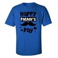 thumbnail image 1 of Father's Day Happy Father's Day Short Sleeve T-Shirt-Royal-4XL, 1 of 4