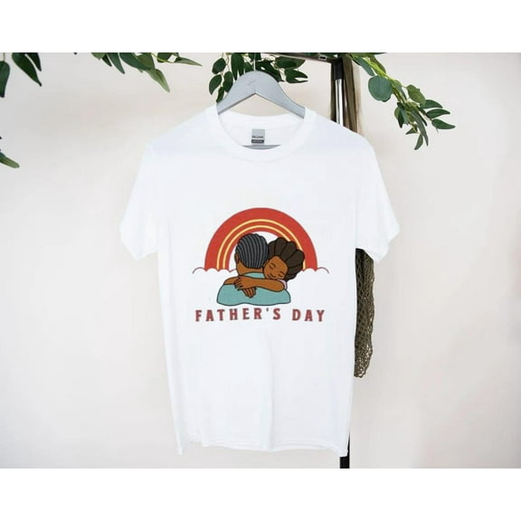 Father’s Day Love Heart Graphic Cute Dad Gift Tee, for men & women, up to size 5XL