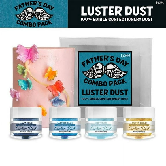Father's Day Luster Dust Combo Pack Collection B (4 PC SET)