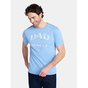 Father's Day Men's Rescue Dad Graphic Tee by Way to Celebrate, Sizes XS-5XL