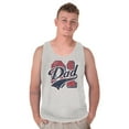 thumbnail image 1 of Father's Day No.1 Dad Worlds Greatest Tank Top Sleeveless Tee Men Brisco Brands M, 1 of 1
