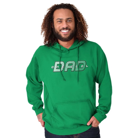 Father's Day One Cool Dad Gift Hoodie Hooded Sweatshirt Men Brisco Brands M