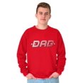 thumbnail image 1 of Father's Day One Cool Dad Gift Men's Crewneck Sweatshirt Brisco Brands M, 1 of 6