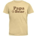 thumbnail image 1 of Father's Day Papa Bear Mens T Shirt Yellow Haze 2XL, 1 of 1