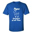 thumbnail image 1 of Father's Day Papa Goat Greatest Of All Time Short Sleeve T-Shirt-Royal-small, 1 of 4
