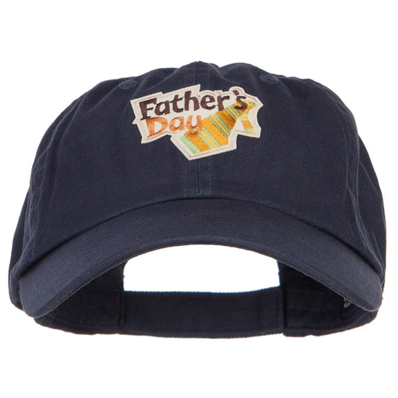 Father's Day Patched Low Profile Cap - Navy OSFM