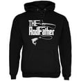 thumbnail image 1 of Father's Day Rod Father Fishing Mens Hoodie Black LG, 1 of 1