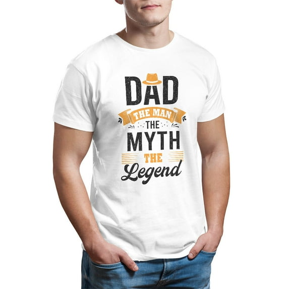 Father's Day Shirt, Dad The Man The Myth The Legend T-Shirt, Father's Day Gift, Men's Tee, Gifts For Dad, Tee Shirt, Men's T-Shirt, Best Dad Gift