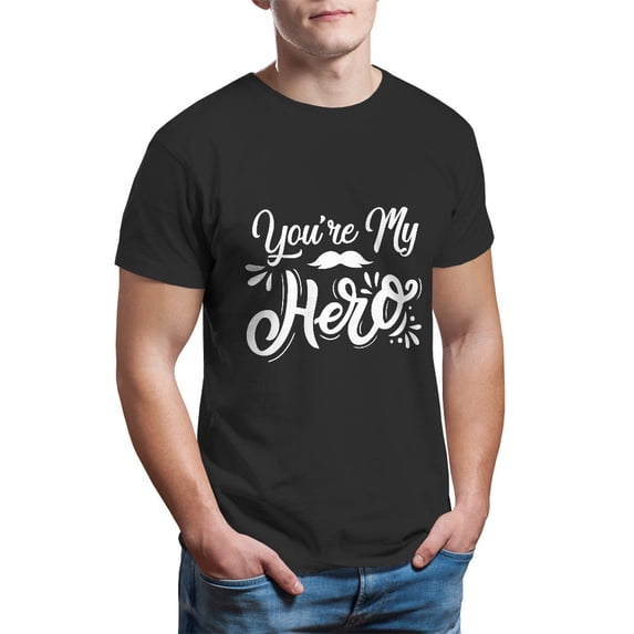 Father's Day Shirt, You're My Hero T-Shirt, Hero Dad Tee, Father's Day Gift, Men's Tee, Gifts For Dad, Birthday Present, Tee Shirt, Men's T-Shirt, Best Dad Shirt, Special Dad Gift