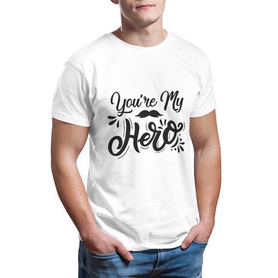 Father's Day Shirt, You're My Hero T-Shirt, Hero Dad Tee, Father's Day Gift, Men's Tee, Gifts For Dad, Birthday Present, Tee Shirt, Men's T-Shirt, Best Dad Shirt, Special Dad Gift