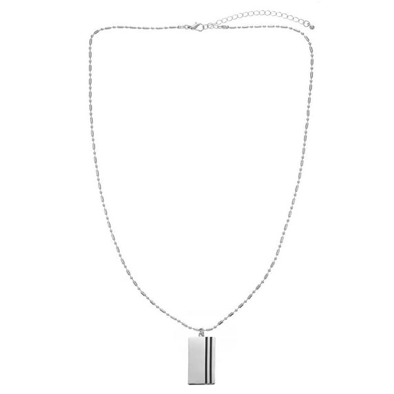 Father's Day Silvertone #1 Dad Pendant Necklace, Adult, Male, 1 Piece