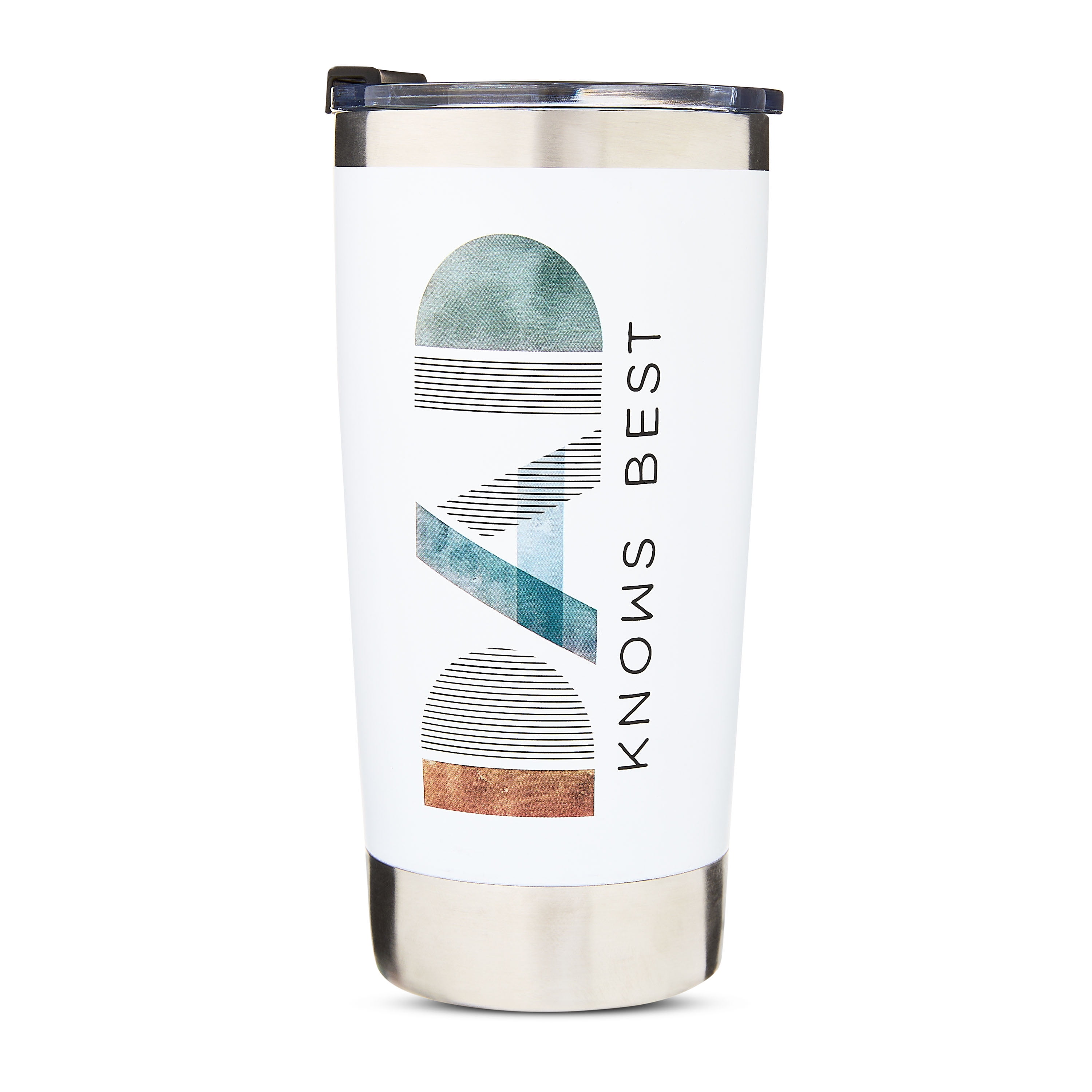 Father's Day Stainless Steel Tumbler, Dad Knows Best, 18 oz