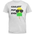 thumbnail image 1 of Father's Day Summer Sun Ice Pop Coolest Pop Ever Mens T Shirt White MD, 1 of 1