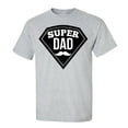 thumbnail image 1 of Father's Day Super DAD Short Sleeve T-Shirt-Sports Gray-Medium, 1 of 4