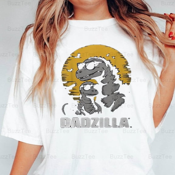 Father's Day Surprise Ultimate Dino Dad Dadzilla Prehistoric T-Shirt Unisex, up to 5XL