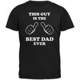 thumbnail image 1 of Father's Day This Guy Best Dad Ever Black Adult T-Shirt - Large, 1 of 1